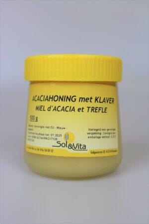 Acaciahoning + klaver 500gr